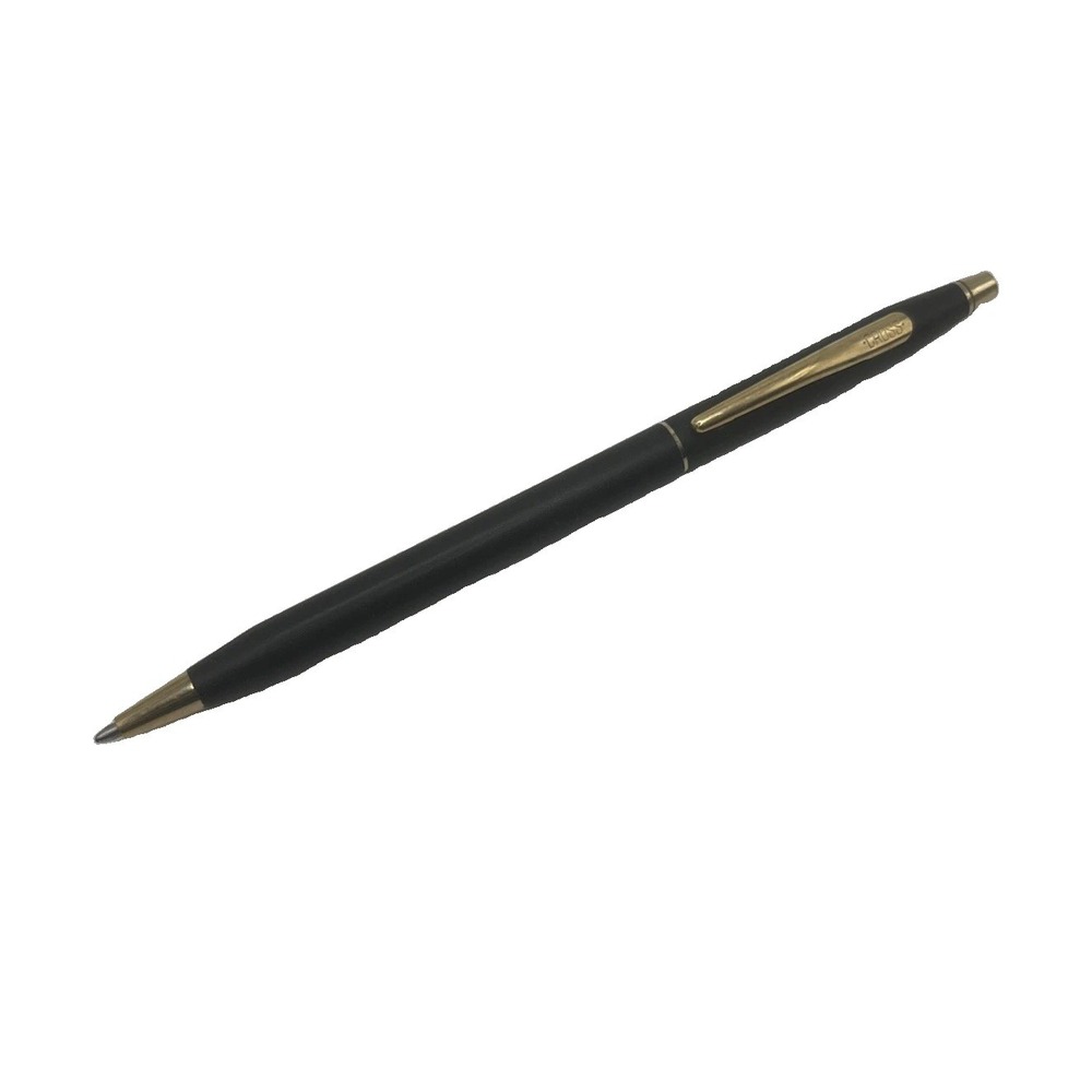 Vintage Cross Classic Black Ballpoint Works